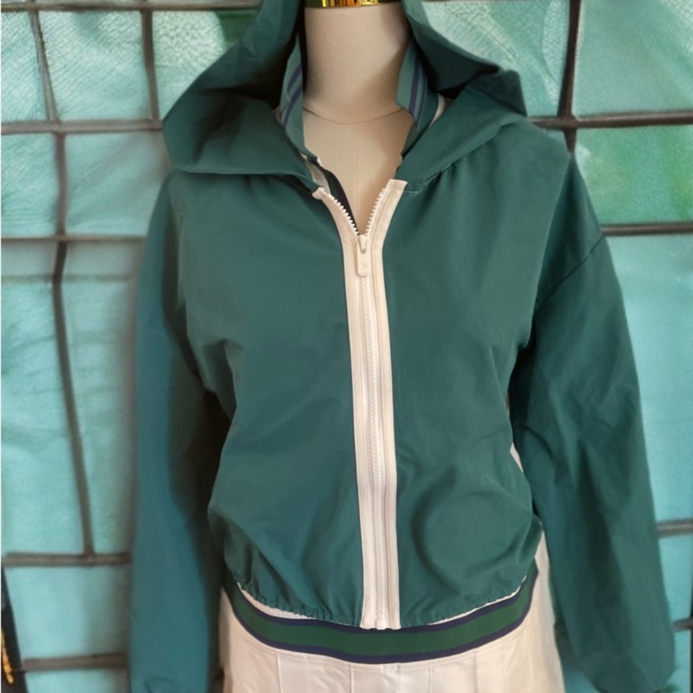 Prince Pickleball Women's Woven Zip-Front Hooded Jacket Size M - Picture 4 of 6